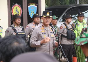 Humanis, Polres Banyuasin Amankan Proyek Strategis Nasional