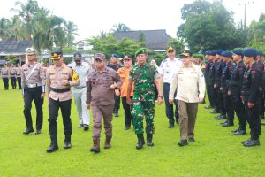 Kodim 0429/Lamtim Hadiri Apel Gelar Pasukan Ops Ketupat Krakatau 2025