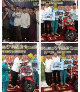 Peduli Ramadhan, Ceo Klinik Ridho Husada Berikan Reward Umroh Gratis dan Sepeda Motor