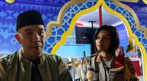 Malam Takbir, Bupati Dendi Bersama Kapolres Maya Tinjau Arus Lalin
