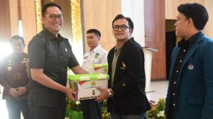 Naldi Rinara S Waka VI DPRD Lampung Hadiri Baksos Polri Presisi