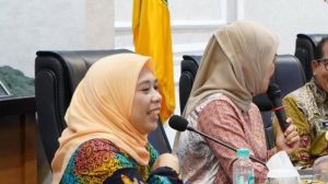 Maulidah Zauroh Wakil Ketua DPRD Provinsi Lampung Dukung Pemerintah Galar Pasar Murah Moment Ramadhan 2025