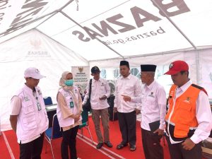Baznas Pesawaran Beri Pelayanan Kesehatan dan Tempat Istirahat untuk Pemudik
