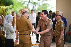 Bupati dan Wakil Bupati Pesawaran Halal Bihalal Bersama ASN dan Non ASN