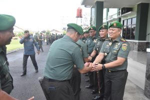 Keluarga Besar Kodim 0418/Palembang Menggelar Acara Halal Bihalal