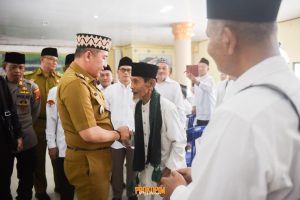 Ratusan CJH Kabupaten Pesawaran Ikuti Manasik Haji Reguler