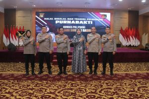 Biro Logistik Polda Sumsel Gelar Syawalan dan Halal Bihalal