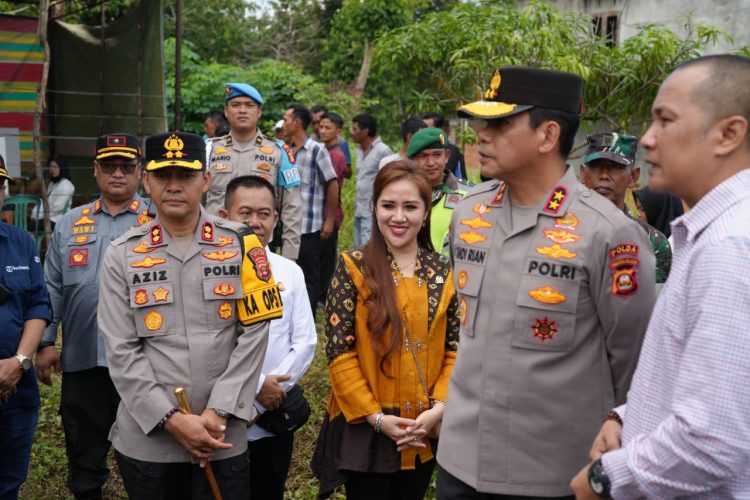 Monitoring Pemungutan Suara Ulang Kapolda Sumsel Pastikan Pilkada 2025 Kabupaten Empat lawang Berjalan Aman dan Lancar