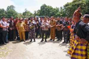 Kepala Staf TNI AL dan Kabarharkam Polri Tinjau Fasilitas Baru di Pulau Satangnga