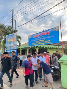 Peletakan Batu Pertama Renovasi Pembangunan Masjid Nurul Hidayah Pa’lalakkang oleh Bupati Takalar