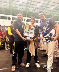 SMPN 1 Palembang Juara 1 Piala Tetap Gubernur Lampung