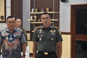 Secara Virtual, Dandim 0429/Lamtim Ikuti Rakornis TMMD ke-124