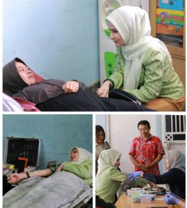 Ketua PMI Pesawaran Nanda Indira Apresiasi Baksos PSMTI