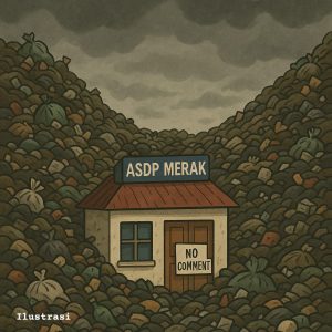 ASDP Merak Bungkam Soal Sampah HUT ke-52: Tumpukan Misteri di Tengah Gundukan Sampah