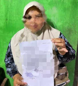 Didampingi Keluarga, Korban Pencemaran Nama Baik dan Pemukulan Resmi Lapor Polisi