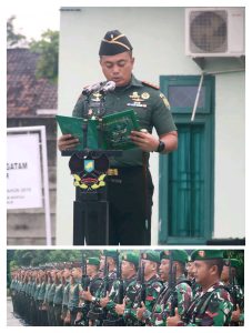 Pimpin Upacara 17 -An, Dandim 0429/Lamtim Bacakan Amat Panglima TNI