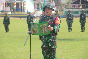 Kodim 0429/Lamtim Gladi Upacara Pembukaan TMMD ke-124