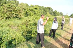 Hilangkan Konflik Gajah dan Manusia Bupati Lamtim Tinjau Tanggul Penyangga