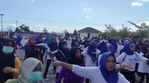 Ribuan Warga Ikuti Senam Sehat PAN untuk Nanda – Anton