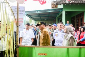 Bupati Dendi Dampingi Gubernur dan Wakil Gubernur Lampung Pantau PSU