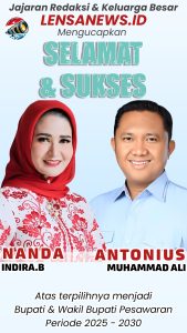 Jajaran Redaksi dan Keluarga Besar lensanews.id : Selamat pada Bupati dan Wakil Bupati Terpilih Kab, Pesawaran