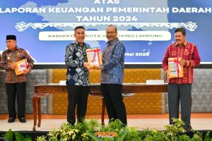 Pesawaran Kembali Raih Opini WTP Kesembilan Kali Berturut-turut