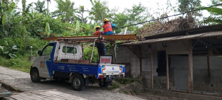 UPJ Malingping Selalu Gercep Atasi Jaringan yang Membahayakan