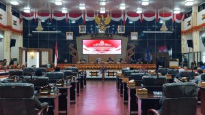 Paripurna DPRD Kota Metro Pembahasan LKPJ Wali Kota TA 2024