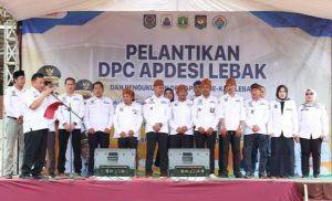 Dilantik, Ketua APDESI Lebak Siap Emban Amanah