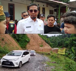 Pasca Longsor, DPUPR Banten Akan Perbaiki Ruas Jalan Cipanas Wisata Gunung luhur