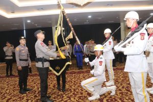 Wakapolda Pimpin Upacara Pemuliaan Nilai Tribrata Jelang Hari Bhayangkara ke-79