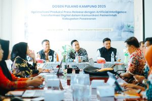 Pemkab Pesawaran dan IPB University Gelar Pelatihan Produksi Press Release Berbasis AI