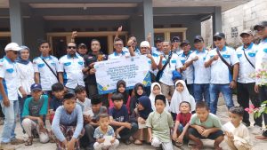 Gandeng PT SBJ PPWI Lebak Selatan Gelar Santunan Anak Yatim