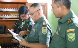 Jelang Sertijab Dandim, Tim Verifikasi Korem 043/Gatam Kunjungi Kodim 0429/Lamtim