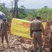 Satpol PP Didampingi Subdenpom III/4-1 Lebak Tutup Galian Tanah Diduga Belum Memiliki Izin