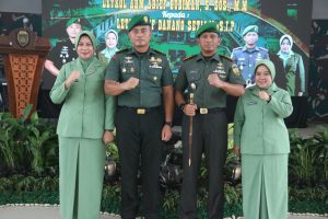 Kodim 0429/Lamtim Menggelar Tradisi Lepas Sambut Dandim