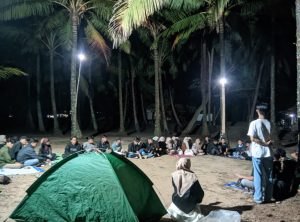 Pengurus Komisariat Ikatan Mahasiswa Cilangkahan se-Cabang Malingping Gelar Malam Keakraban