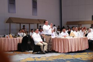 Pererat Silaturahmi, Bupati Takalar Hadiri Pertemuan Bersama Sekretaris Jenderal Dewan Pimpinan Pusat Partai Gerindra
