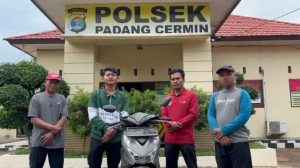 Belum Sempat Nikmati Hasil Curian, Pelaku Curat di Pesawaran Ditangkap Polisi