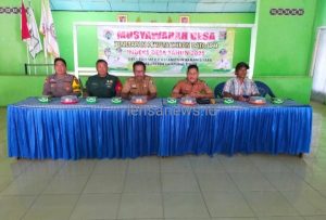 Babinsa Koramil 429-08/RU Hadiri Musyawarah Penetapan Pemutakhiran Data IDM