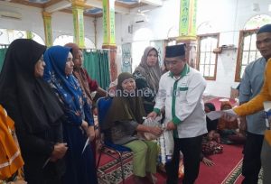 Ketua Baznas Kota Palembang Hadiri Acara Menyantuni Anak Yatim 