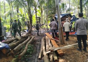 Tambang Batubara llegal di Cibobos Akhirnya Ditutup Petugas Gabungan