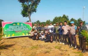 Guna Wujudkan Ketahanan Pangan, Polsek Panggarangan Gelar Penanaman Jagung Serentak Kuartal III 2025