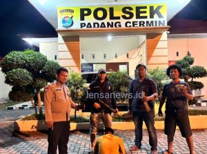 Tekab 308 Polsek Padang Cermin Tangkap Pelaku Curat