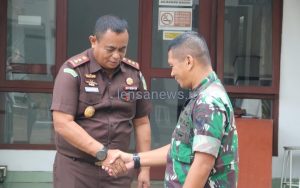 Silaturahmi Dandim 0429/Lamtim ke Kejari Lampung Timur