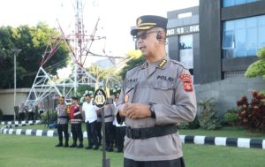 Pimpin Apel Pagi di Mapolda Sumsel, Ini Pesan Tegas Kabiddokkes Polda Sumsel ke Personel