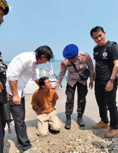 Kurang dari 1×24 Jam Dir Pol Airud Polda Lampung Amankan Terduga Pelaku Pencurian Spead Boat, Kades Pulau Pahawang Beri Apresiasi