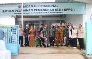 Hadiri Launching SPPG MBG, Dandim : Mari Kita Bersama Sukseskan Program Presiden RI