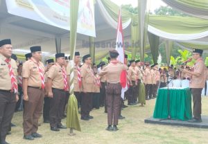 Pelantikan Pramuka, Plt. Camat Kertapati Bapak Rifandi Putra S.STP.,M.Si Sebagai Ka Mabiran Kecamatan Kertapati