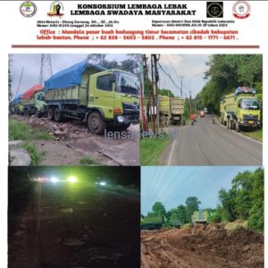 Aktivitas Galian Tanah Diduga Ilegal di Sukamanah, Konsorsium LSM Lebak Minta Aparat Bertindak Tegas